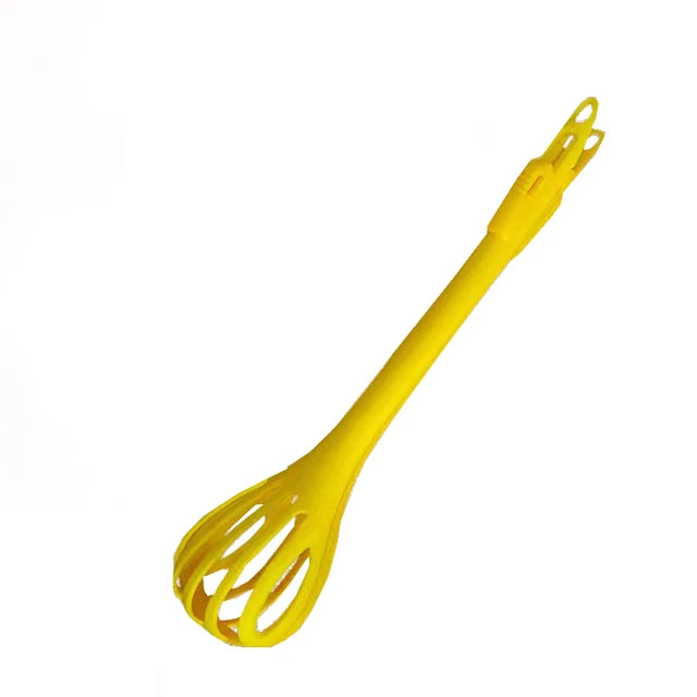 Multifunctional Kitchen Tool Set – Manual Egg Beater, Whisk, Milk Mixer, Pasta Tongs & Food Clips for Baking and Cooking