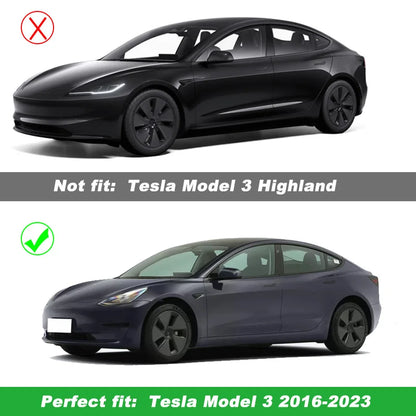 4PCS Hub Cap Wheel Covers – Performance Replacement Full Rim Accessories for Tesla Model 3 18-Inch (2018-2023)
