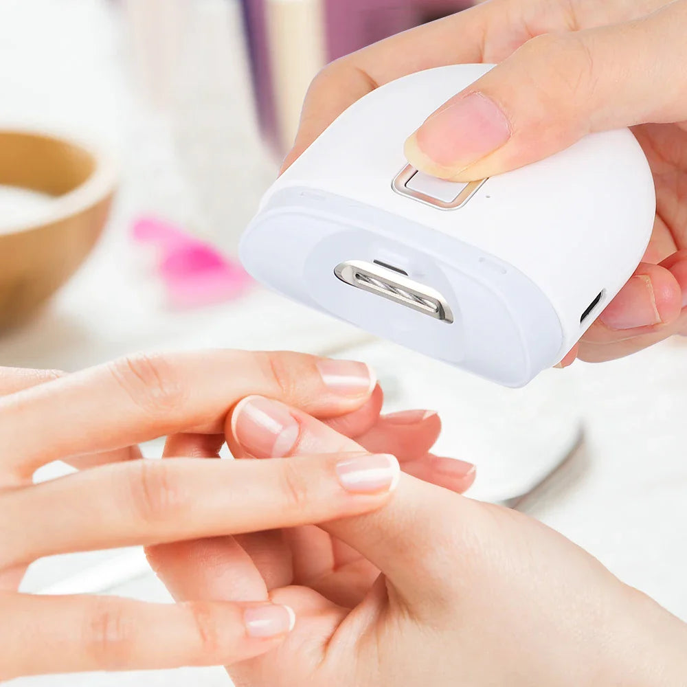 Electric Automatic Nail Clippers with Light – Trimmer Nail Cutter for Baby, Manicure & Pet Care Tools