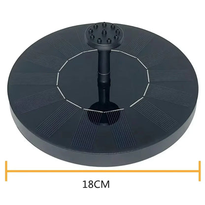 Mini Solar Powered Water Fountain – Floating Garden & Pond Waterfall Pump for Bird Bath, Outdoor Decorative Water Feature