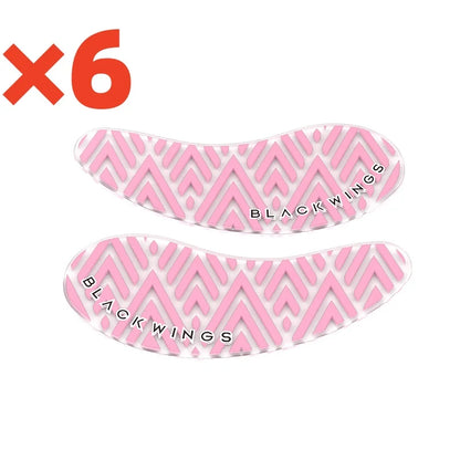 Blackwings Reusable Silicone Cooling Eye Patches – Gel Eye Mask for Dark Circles & Puffy Eyes (6 Pairs)