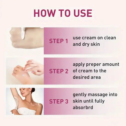 Whitening Cream for Underarms, Knees & Inner Thighs – Brightening Moisturizing Body Serum for Even Skin Tone Care
