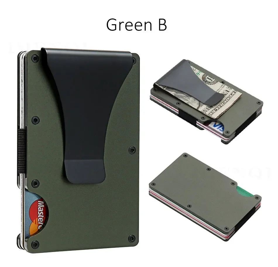 Carbon Fiber Minimalist Slim Wallet for Men – RFID-Blocking Credit Card Holder & Cashback Cardholder Case