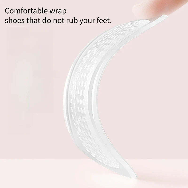 Adjustable Silicone High Heel Protectors — Non-Slip Heel Stickers & Cushion Pads for Women