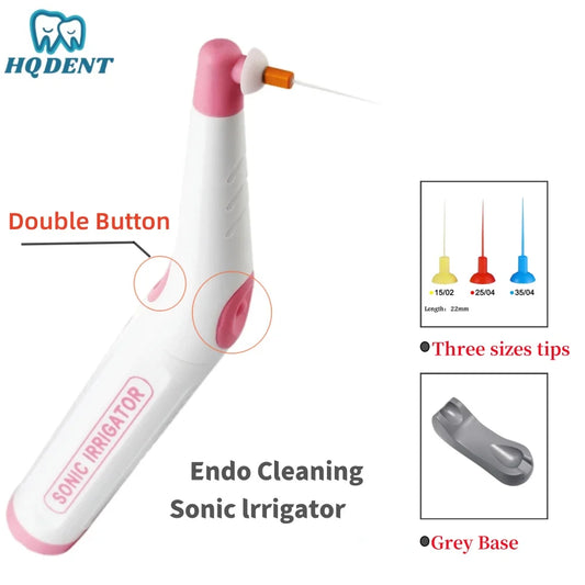 Dentistry Endo Sonic Irrigator with 120PCS Tips – Dentist Vibration Cleaning Instrument for Root Canal Treatment