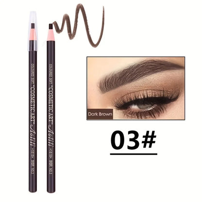 Tear-Off Pull Line Eyebrow Pencil – No Sharpening, Natural Color, Sweat & Smudge Proof Eyebrow Pencil