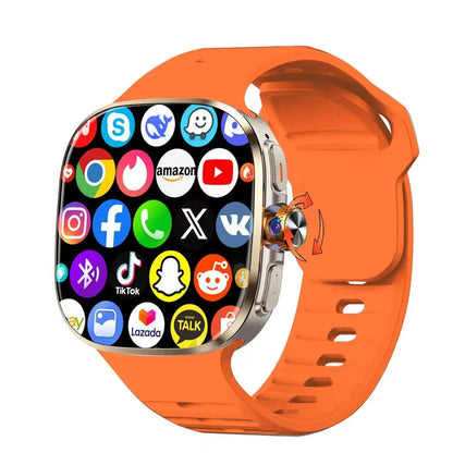 M99 Mini 2.29" AMOLED Smartwatch - 5G LTE Android Watch with Camera, GPS, WiFi, SIM Card & 2100mAh Battery