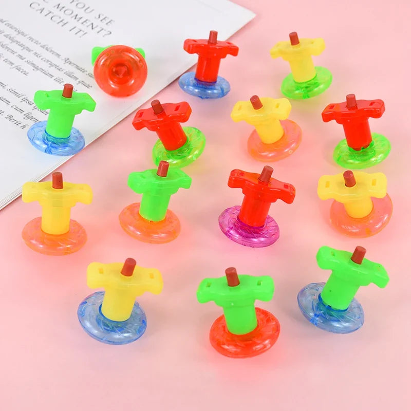 12/20pcs Mini Torsion Gyro Spinning Toys – Kids Party Favors, Christmas Gifts & Classroom Reward Prizes