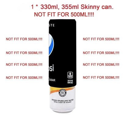 Silicone Beer Can Cover – Bottle Sleeve for 330ml-500ml Cans, Ideal for Golf, Basketball, Park, and Beach Use