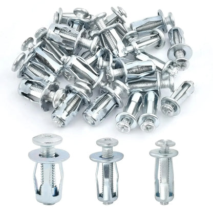 Petal Screw Jack Nuts & Expansion Plugs – Curtain Clamp, Rivet Lock Bolt, and Wall Fasteners