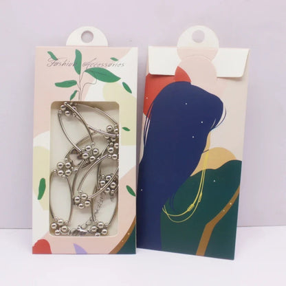 50PCS Marble Pattern Jewelry Display Boxes – DIY Window Gift Boxes with Hanger for Wedding & Thank You Gifts