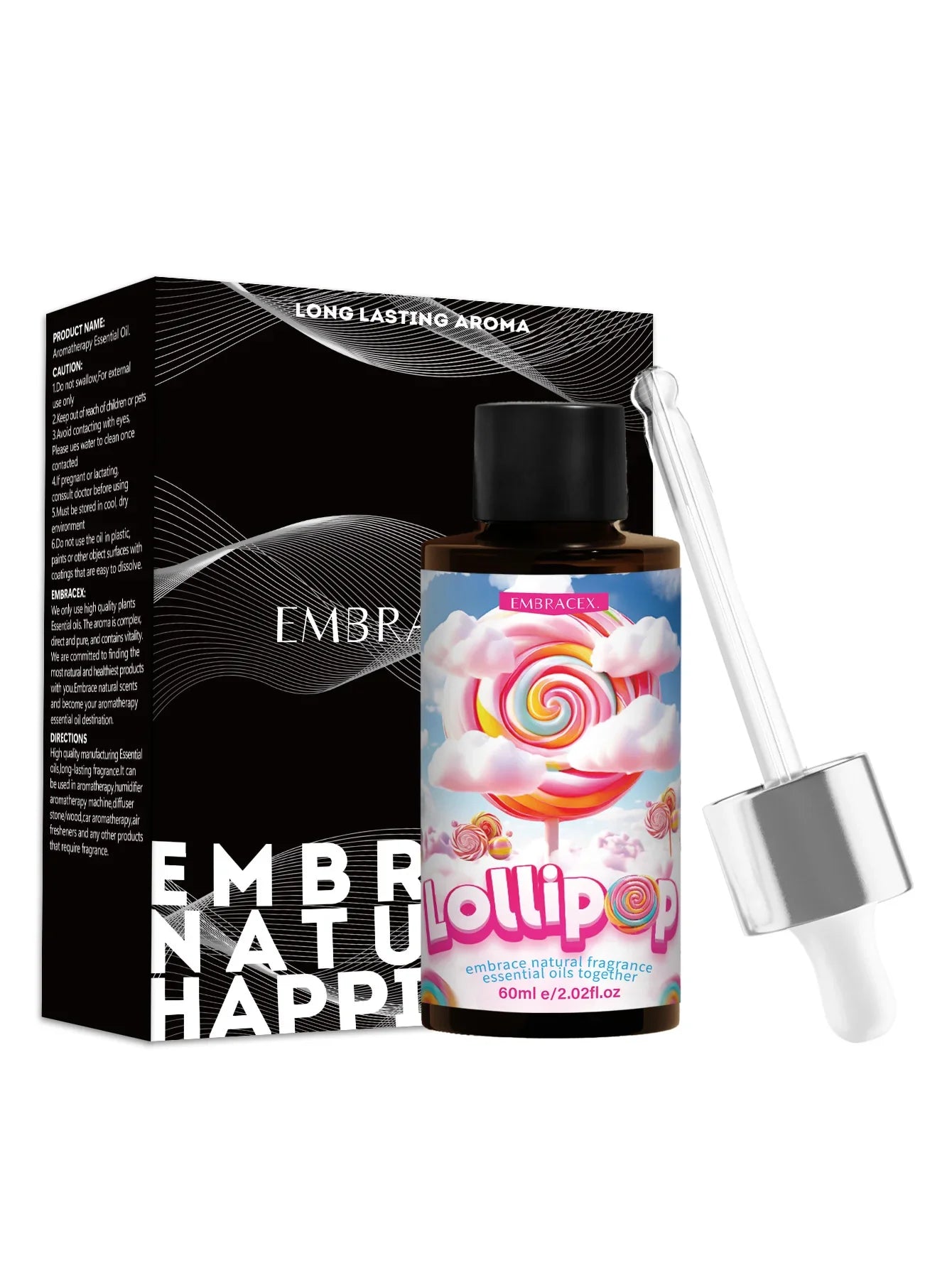 11-Style 60ml Essential Oils – Perfume & Massage Oil with Dropper for Diffusers, Candles, and Car Aromatherapy