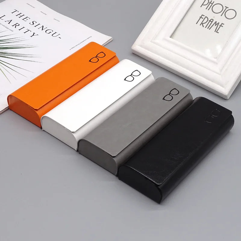 Fashionable Glasses Case - Anti-Pressure Eyewear Storage for Men & Women, Myopia & Sunglasses Protector