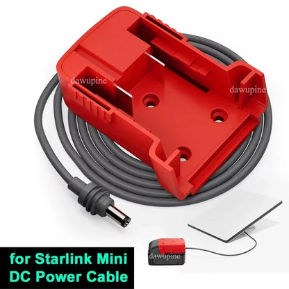 18V Lithium Battery Adapter Cable - Power Tool Battery Converter for Makita Milwaukee Dewalt Bosch Ryobi & Starlink