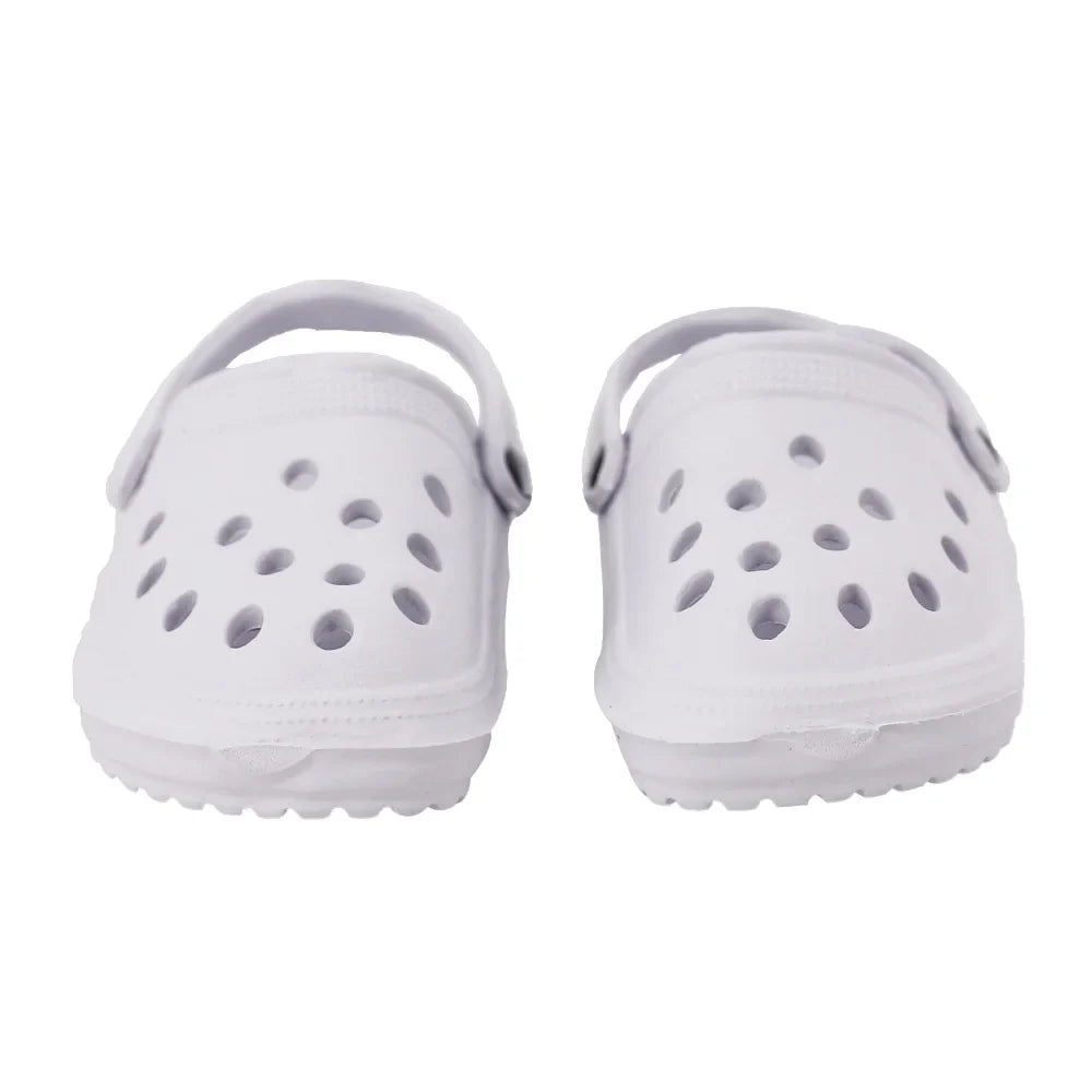7cm Doll Sandal Shoes for 43cm Born Baby & 18-Inch American Dolls — Accessories for Doll Clothes, Girl’s Toy Gift