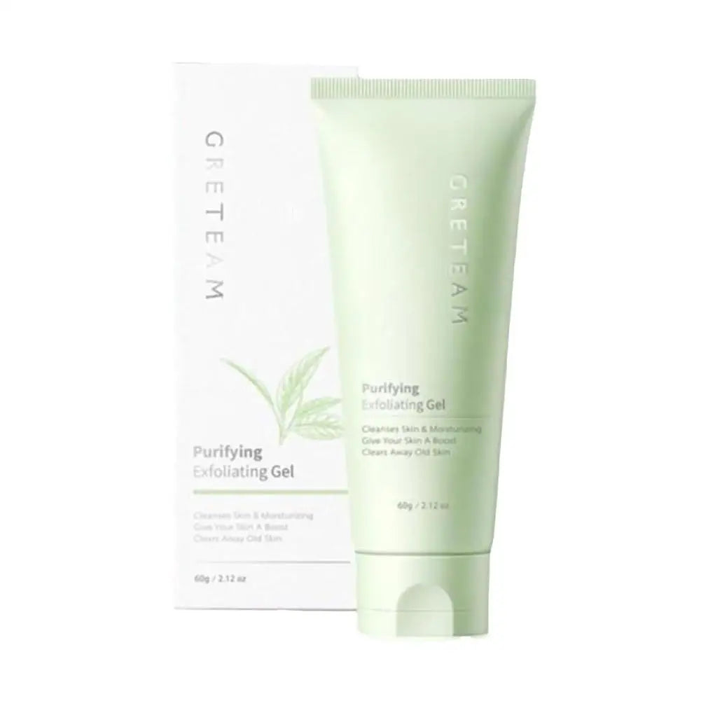 Face Exfoliating Gel - Deep Pore Cleansing, Dead Skin Removal & Moisturizing Facial Scrub