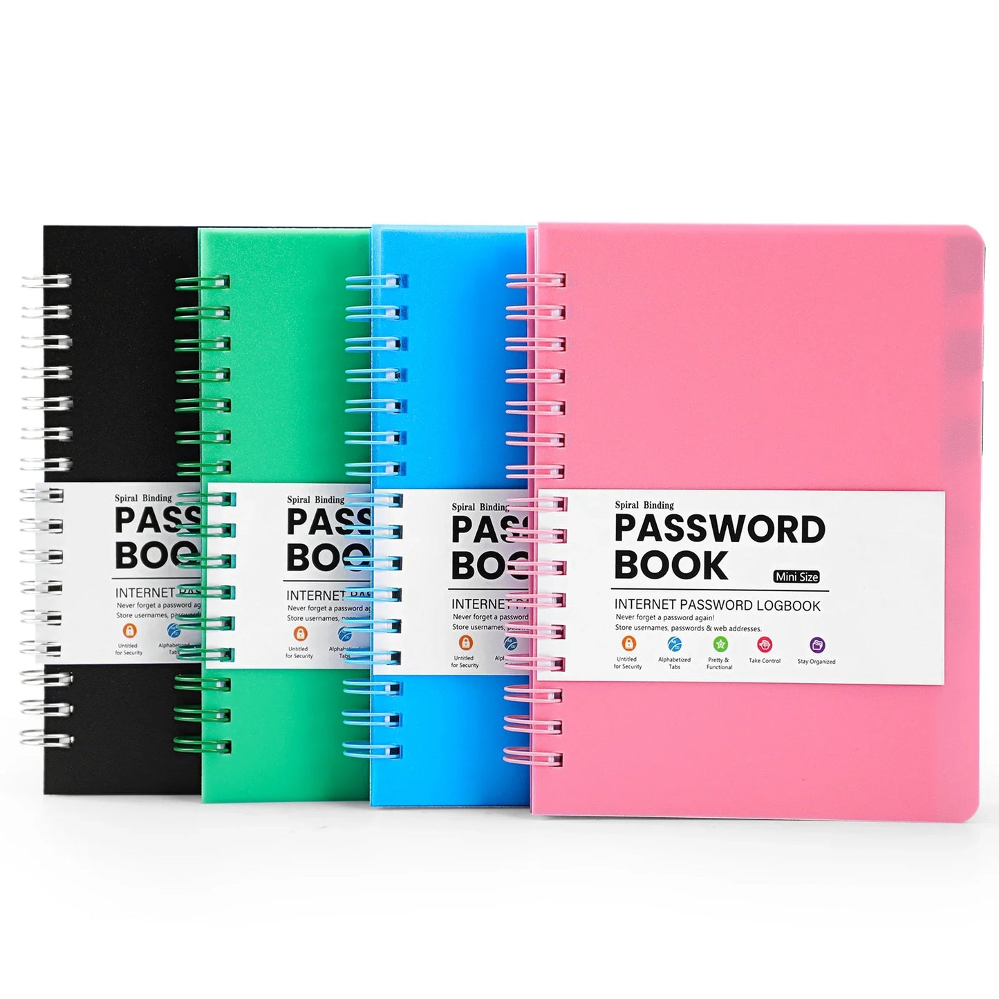 Mini A6 Password Book Notebook – Pocket-Sized Organizer, Diary & Logbook for Office, School & Personal Use