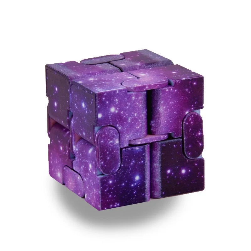 Infinity Cube Fidget Toy — ADHD & Anxiety Stress Relief Puzzle for Kids & Adults