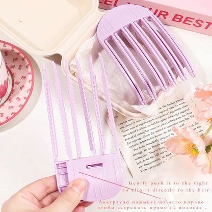 Fluffy Hairpin Curling Clips for Bangs | Volumizing Hair Roots & Fashionable Hair Rollers for Women