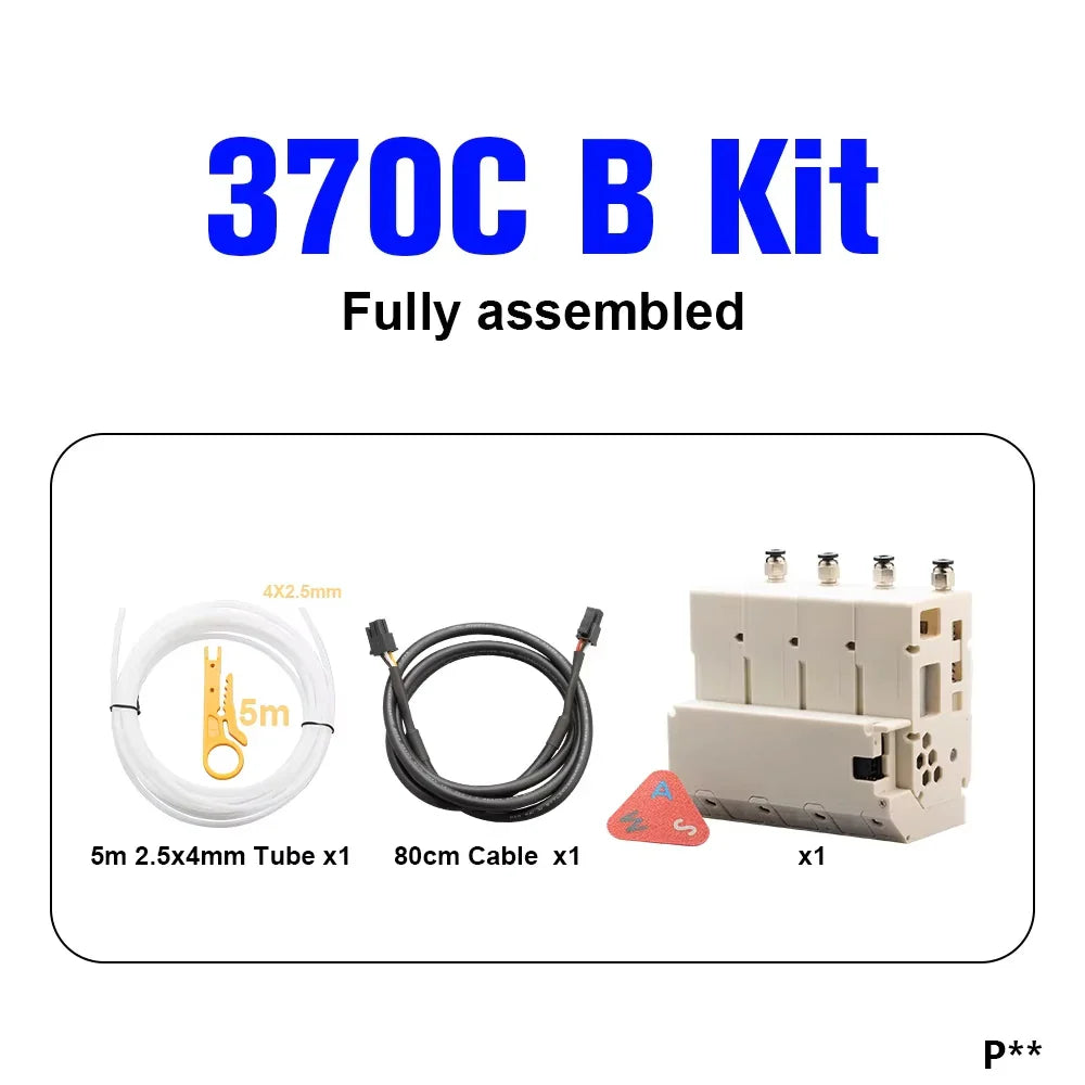 BLV AMS Lite BMCU370C Auto Refill Farm — Durable 3D Printer Accessory for A1 & A1 MINI, Strictly Tested, Type-C Support