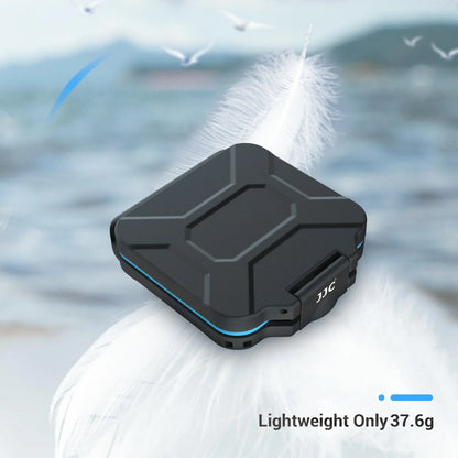 JJC SD & Micro SD Card Holder – Waterproof, Shockproof Hard Case with EVA Foam Pad for Memory Card Storage