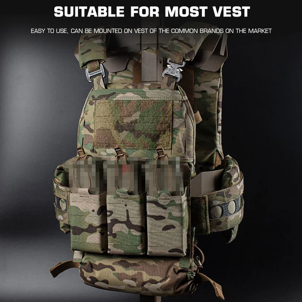 Tactical Trauma Pouch Roll 1 – IFAK Individual First Aid Kit EDC Medical Rapid Belt Bag for Airsoft, Hunting & Plate Carrier Gear