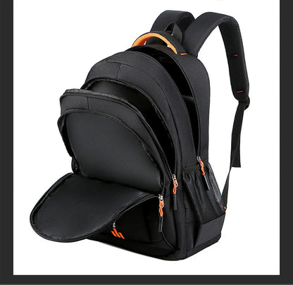 Men’s Oxford Waterproof Backpack – Business Laptop Rucksack for Travel, Work & High School Students