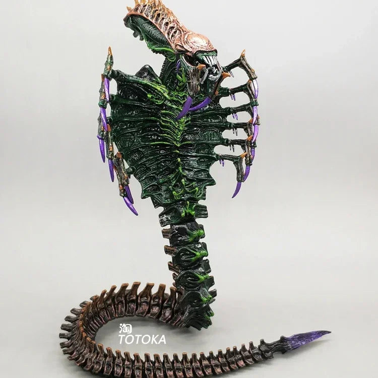 NECA Xenomorph Alien vs. Predator Action Figure — Fully Articulated Collectible with Movable Joints, Cool Toy & Gift