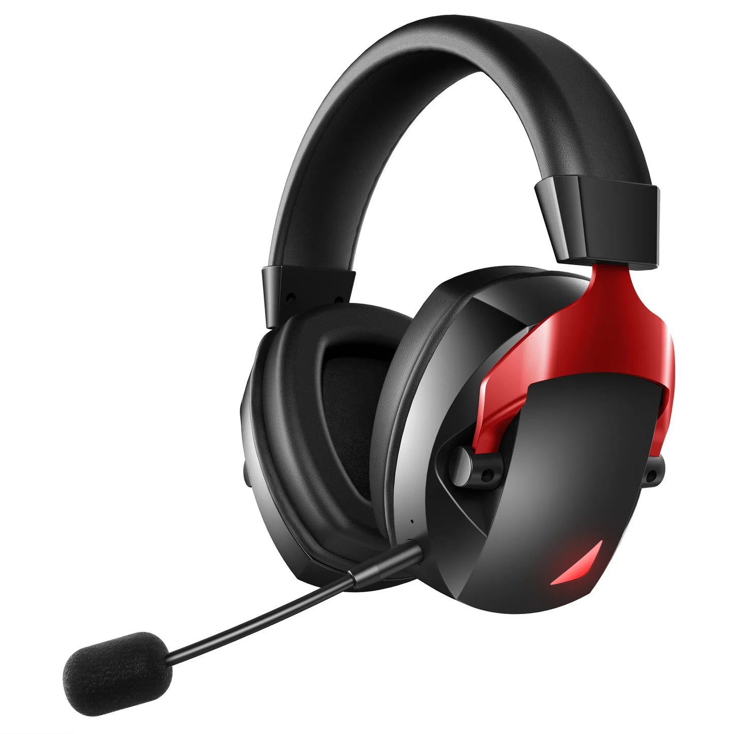 Gaming Headset with Detachable Noise-Cancelling Microphone — 2.4G Bluetooth, USB & 3.5mm Wired 3-Mode Multi-Device Headphones