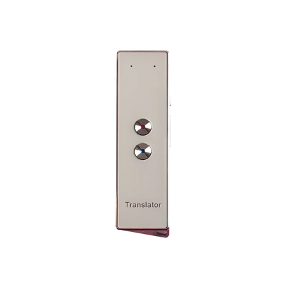 Wireless Voice Translator – 40 Languages Real-Time Two-Way Smart Instant Translation Device for Business, Travel & Study
