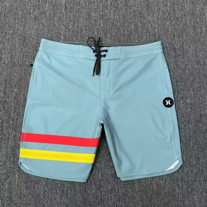 Men's Quick-Dry Board Shorts - Stretch Waterproof Surf & Swim Trunks