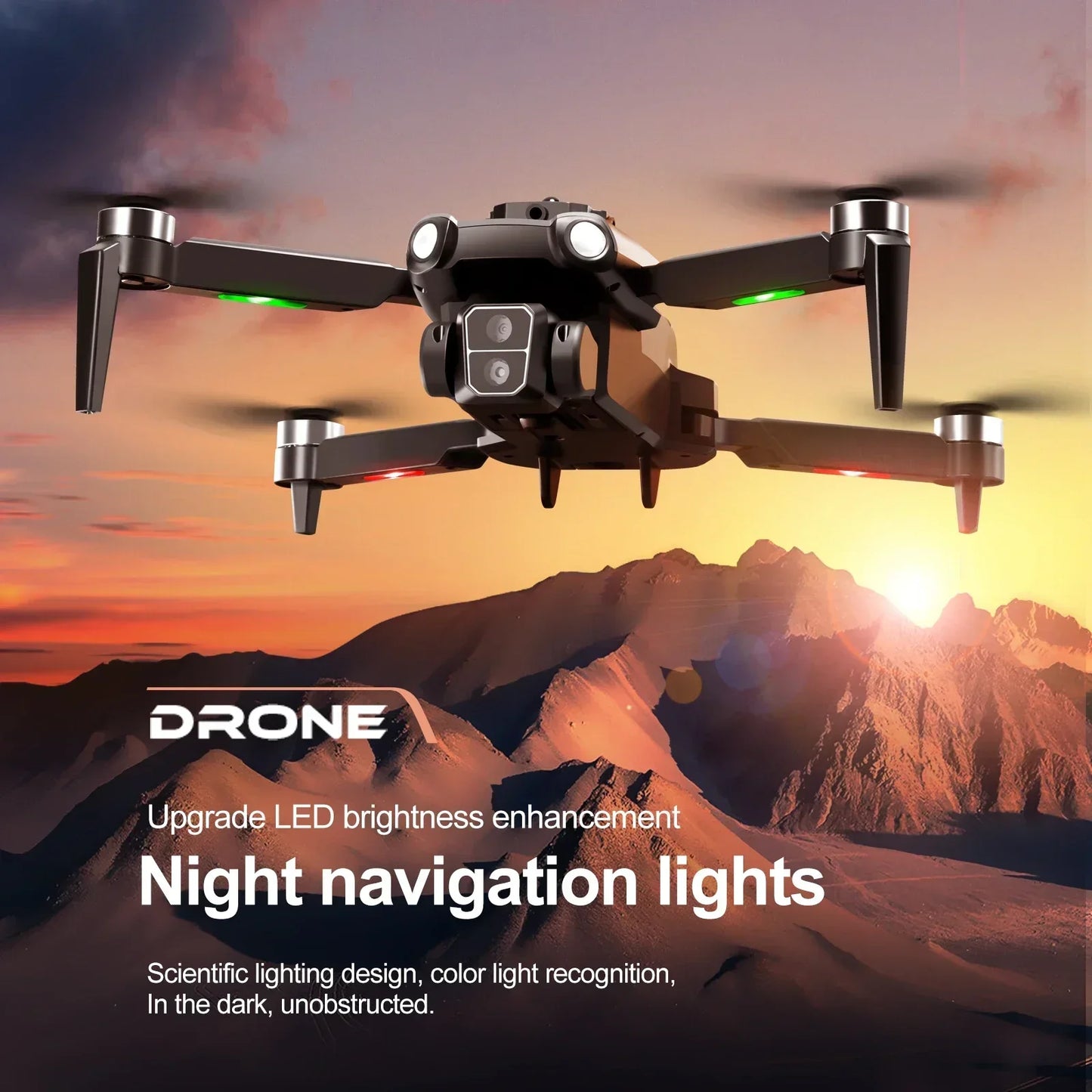 New S119 Mini Drone – 8K Dual Camera, 5G WIFI, Smart Obstacle Avoidance, FPV, Brushless Motor RC Quadcopter