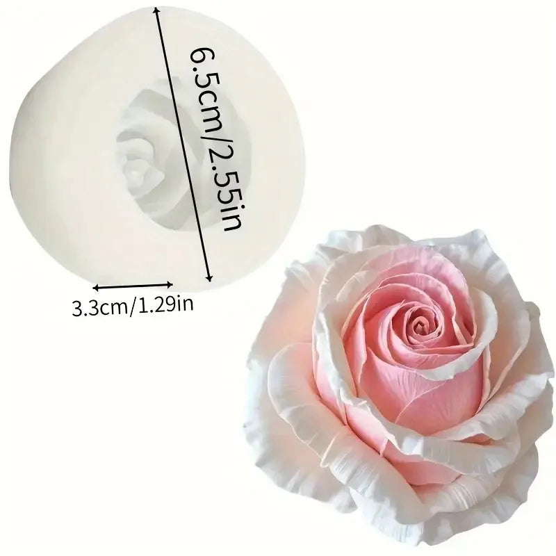 3D Flower & Butterfly Silicone Mold – Durable DIY Craft Tool for Home Decor, Clay, Soap, Candle Making, and Aromatherapy