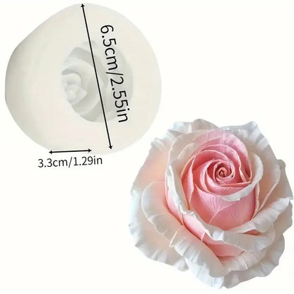 3D Flower & Butterfly Silicone Mold – Durable DIY Craft Tool for Home Decor, Clay, Soap, Candle Making, and Aromatherapy