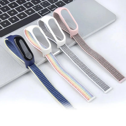 Nylon Loop Strap for Xiaomi Mi Band 3-9 – Replacement Sport Smartwatch Wristband