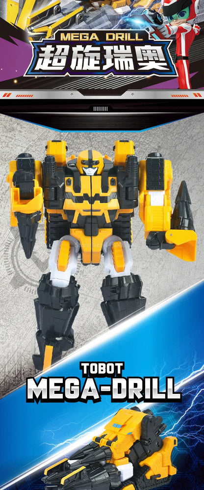 Galaxy Detectives Tobot Transformation Toy – Car to Robot Anime Figure, Korea Cartoon Deformation Tank Gift