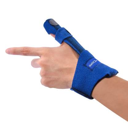 Adjustable Finger Splint Brace — Aluminum Alloy Support for Straightening Broken Fingers, Arthritis & Pain Relief