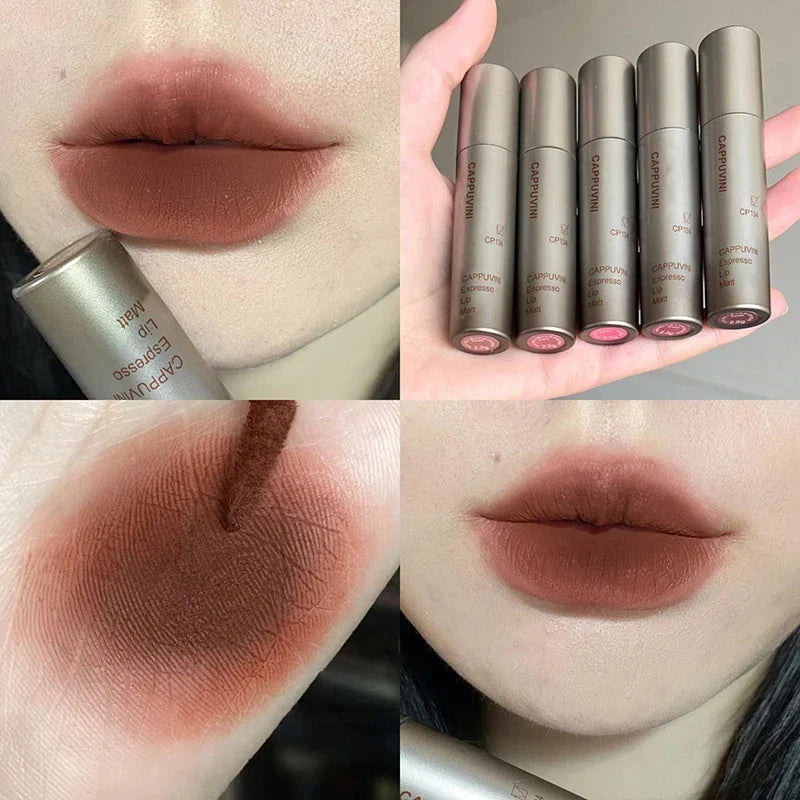 Velvet Matte Lip Gloss - Waterproof Smudge-Proof Non-Stick Liquid Lipstick
