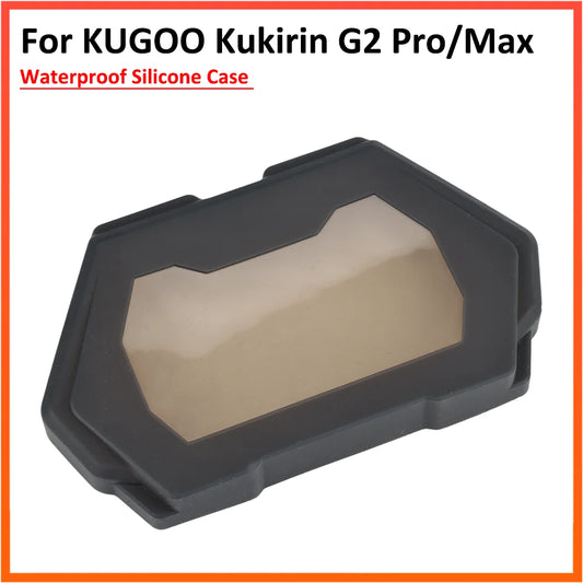Waterproof Silicone Case for KUGOO KUKIRIN G2 PRO/G2 MAX Electric Scooter - Dashboard Display Screen Protection Cover