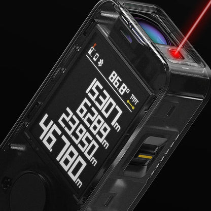 HOTO Smart Laser Measure Pro, LED Display Digital Laser Tape Measuring Tool, Rechargeable Rangefinder Ruler
