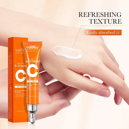 Fast-Acting Eye Cream Gel — Anti-Wrinkle, Firming, Dark Circle & Eye Bag Removal, Anti-Puffiness Brightening Eye Care