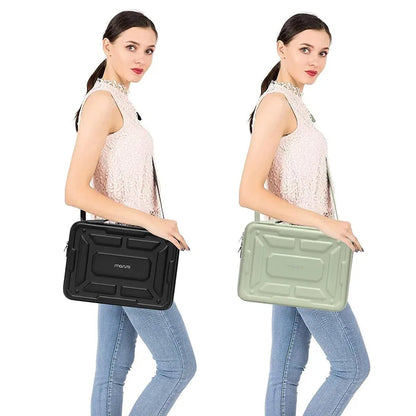 Waterproof Laptop Case for 2023-2024 MacBook Air and Pro - 13.3-16 Inch M1, M2, M3 Notebook Shoulder Briefcase Sleeve Bag
