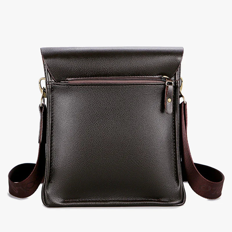 Leisure Business Single Shoulder Bag - Polo Vertical Trendy Sling Bag for Men
