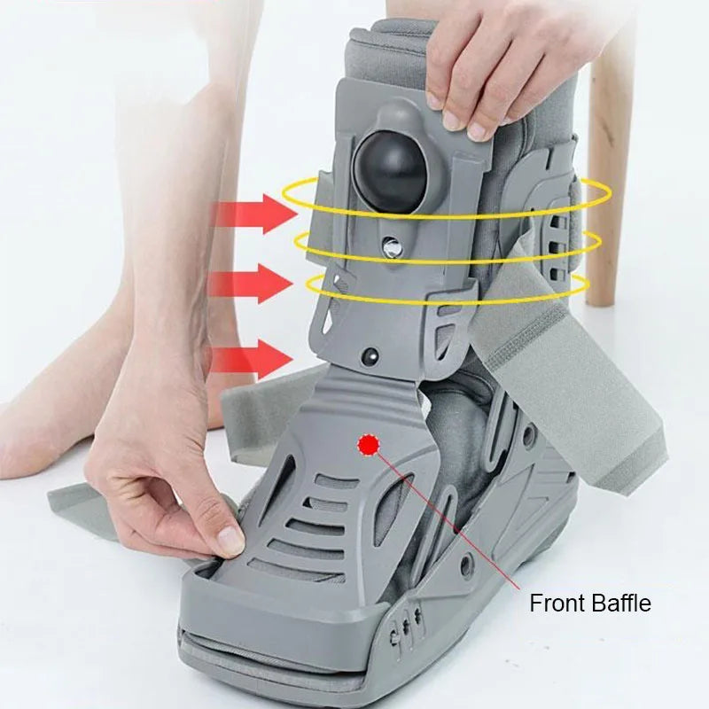 Adjustable Cam Walker Boot – ROM Fracture Cast Walking Boot for Foot, Ankle & Fibula Injury Support
