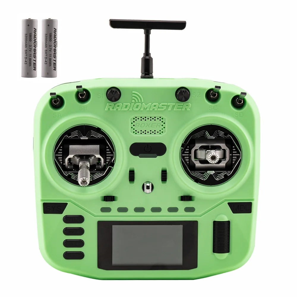 Radiomaster Boxer Crush 16CH 2.4G Radio Controller — ELRS Transmitter with AG01 Hall Gimbals Remote Control