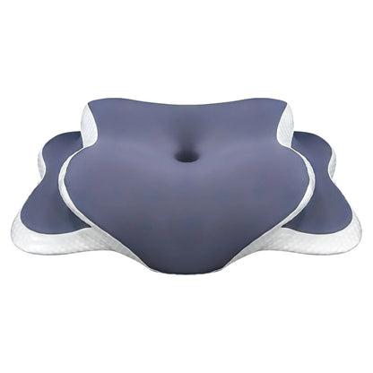 Memory Foam Cervical Pillow - Ergonomic Orthopedic Neck Support Pillow for Neck Pain Relief, Side Back & Stomach Sleepers