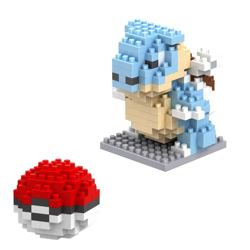 Pokemon Building Block Toy Set – Pikachu, Charizard, Blastoise, Bulbasaur & Gengar Anime Brick Figures for Kids Gift (75 Styles)