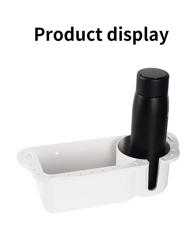 Marine Storage Caddy Box – Universal Boat Cup Holder, Phone & Drink Organizer for Yacht, Pontoon, & Fishing Cabin