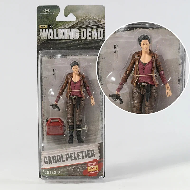 The Walking Dead Action Figure Collection - Abraham Ford Rick Grimes Michonne Governor PVC Model Doll Toys