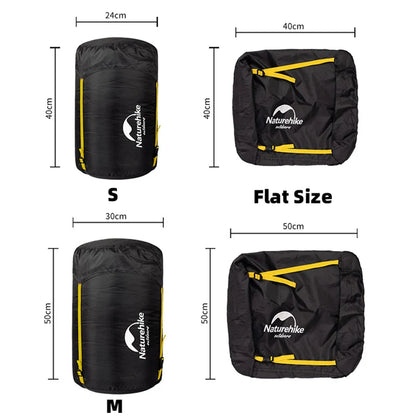 Naturehike Compression Bag for 3-4kg Sleeping Bag - Splash-Proof, Multifunctional Camping & Travel Storage Sack